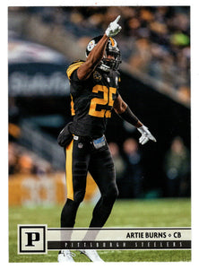 Artie Burns - Pittsburgh Steelers (NFL Football Card) 2018 Panini # 253 Mint