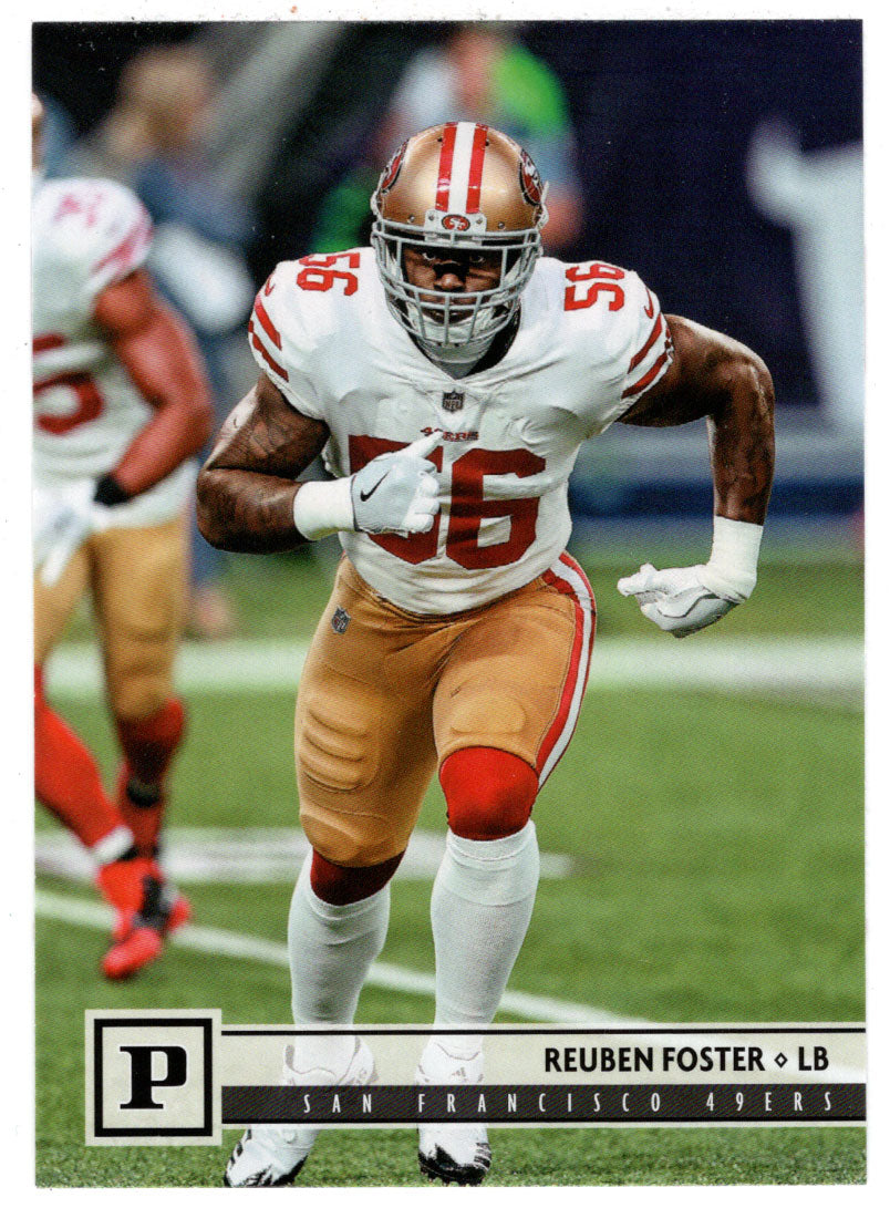 Reuben Foster - San Francisco 49ers (NFL Football Card) 2018 Panini # 258 Mint