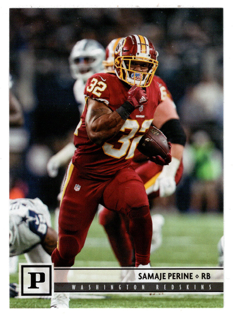 Samaje Perine - Washington Redskins (NFL Football Card) 2018 Panini # 294 Mint