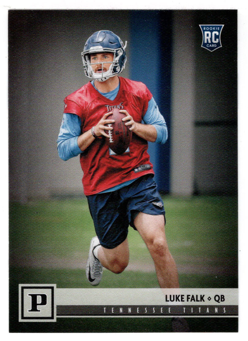 Luke Falk RC - Tennessee Titans (NFL Football Card) 2018 Panini # 343 Mint
