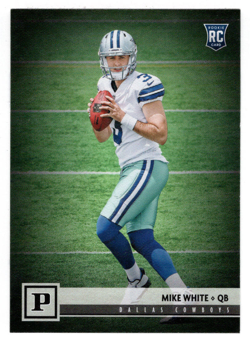 Mike White RC - Dallas Cowboys (NFL Football Card) 2018 Panini # 344 Mint