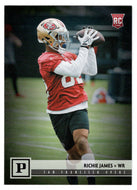 Richie James RC - San Francisco 49ers (NFL Football Card) 2018 Panini # 345 Mint