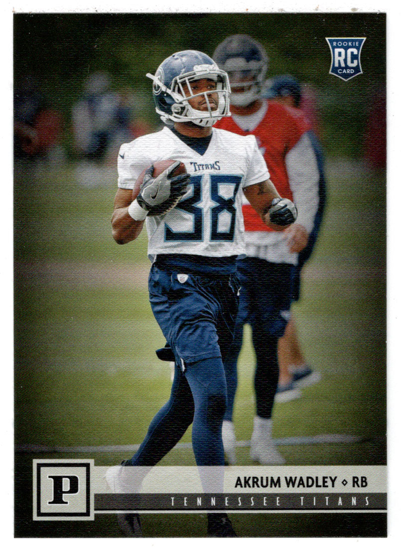 Akrum Wadley RC - Tennessee Titans (NFL Football Card) 2018 Panini # 350 Mint