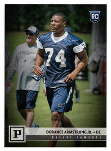 Dorance Armstrong Jr. RC - Dallas Cowboys (NFL Football Card) 2018 Panini # 370 Mint