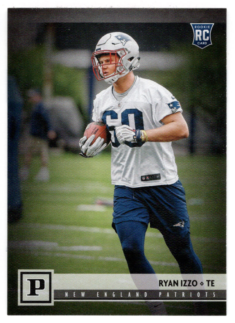 Ryan Izzo RC - New England Patriots (NFL Football Card) 2018 Panini # 383 Mint