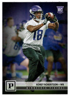 Korey Robertson RC - Minnesota Vikings (NFL Football Card) 2018 Panini # 395 Mint