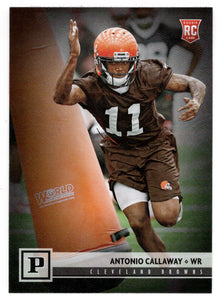 Antonio Callaway RC - Cleveland Browns (NFL Football Card) 2018 Panini # 396 Mint