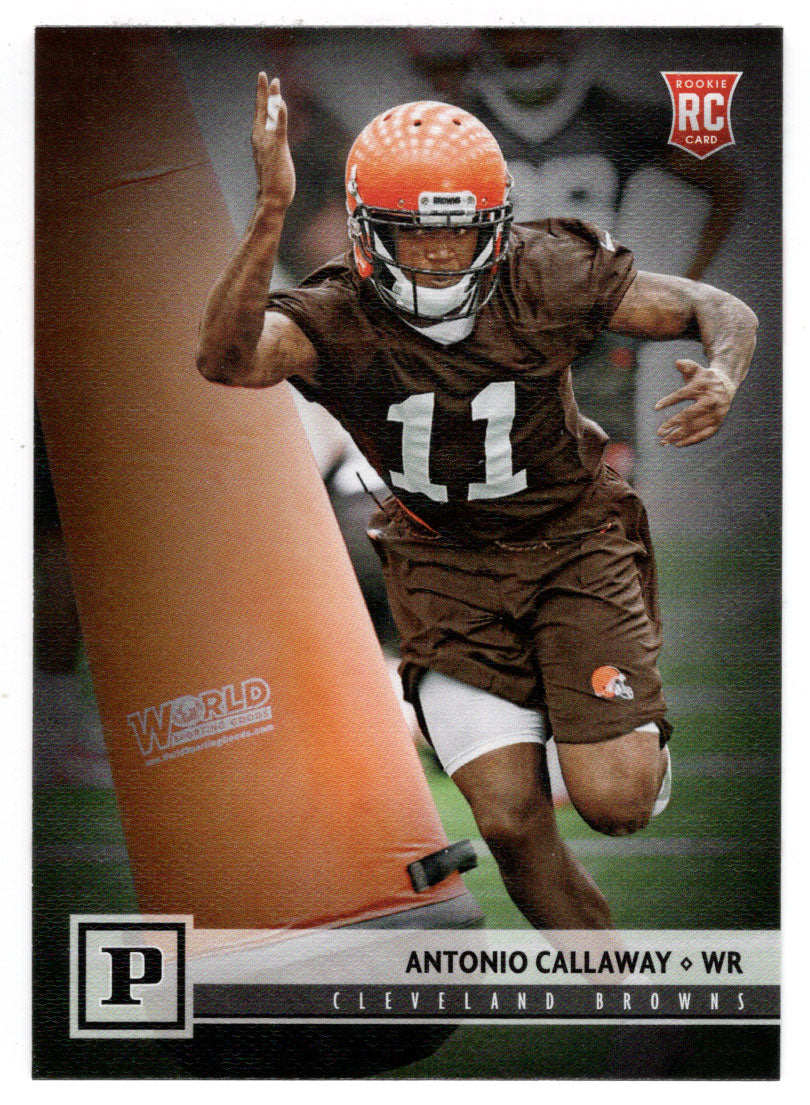 Antonio Callaway RC - Cleveland Browns (NFL Football Card) 2018 Panini # 396 Mint