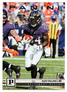 Alex Collins - Baltimore Ravens - Blue Knight (NFL Football Card) 2018 Panini # 22 Mint