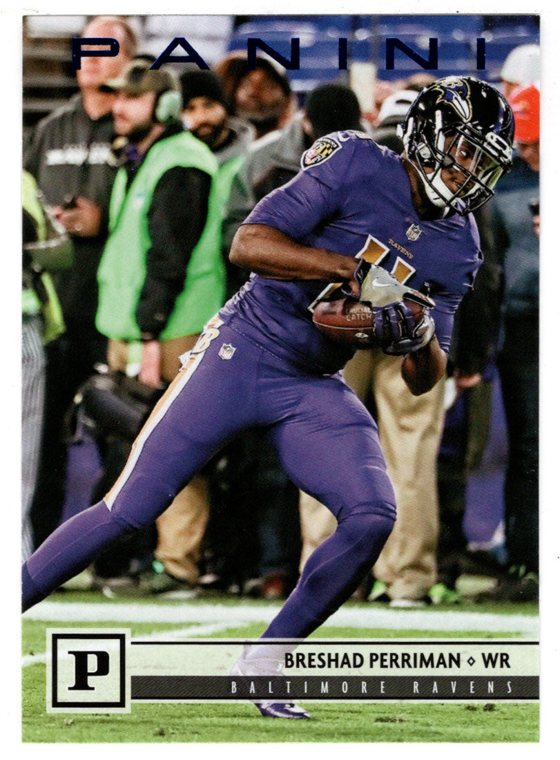 Breshad Perriman - Baltimore Ravens - Blue Knight (NFL Football Card) 2018 Panini # 26 Mint
