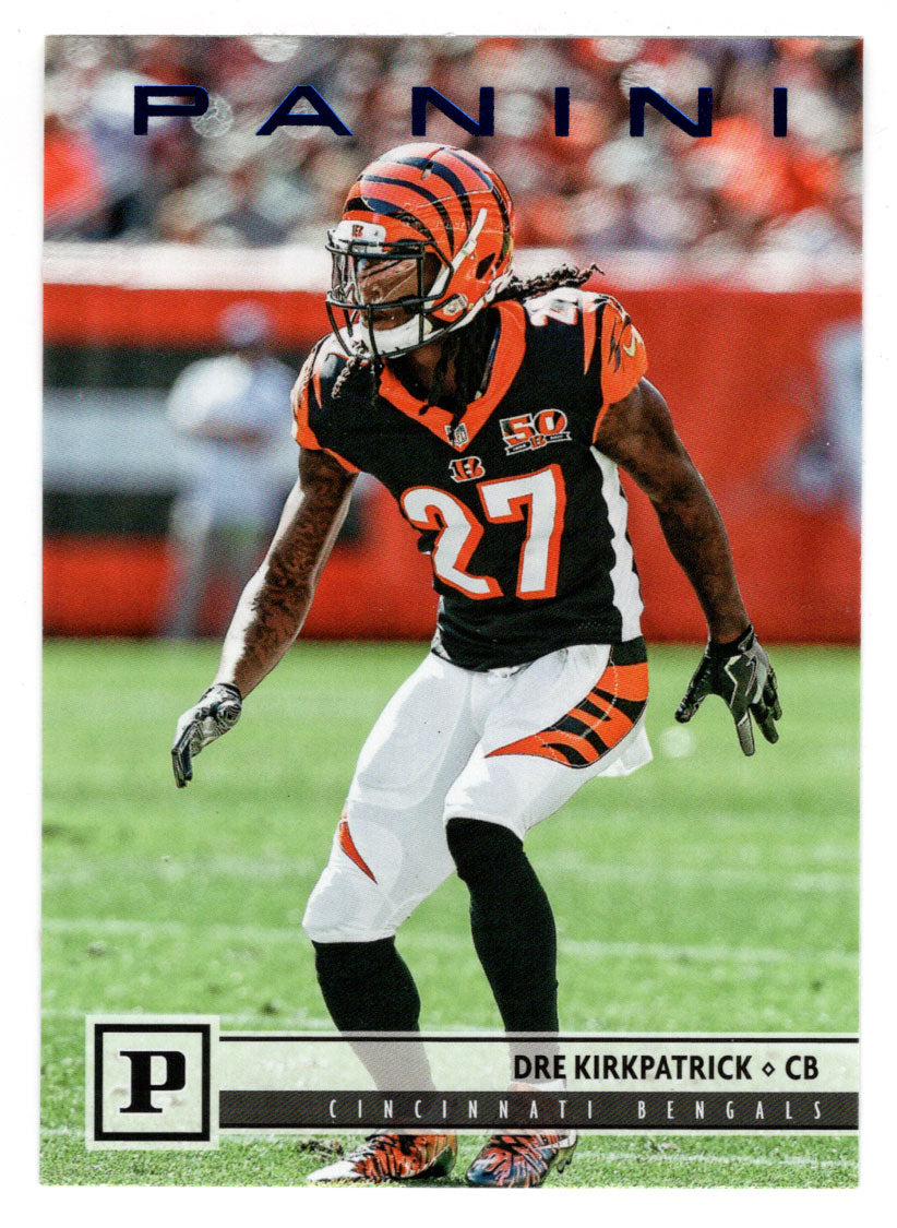 Dre Kirkpatrick - Cincinnati Bengals - Blue Knight (NFL Football Card) 2018 Panini # 62 Mint