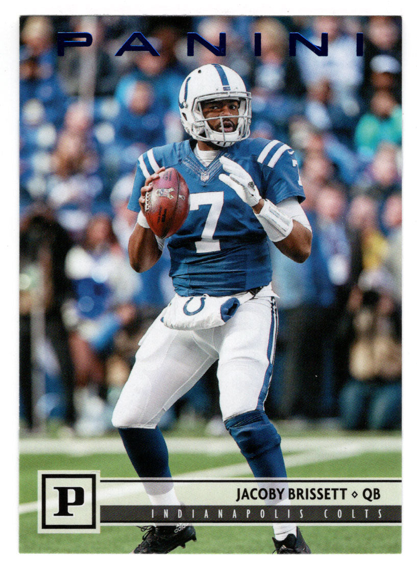 Jacoby Brissett - Indianapolis Colts - Blue Knight (NFL Football Card) 2018 Panini # 125 Mint