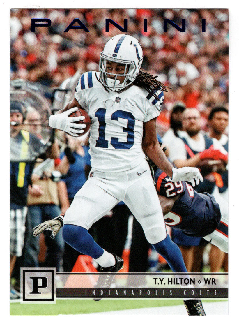 T.Y. Hilton - Indianapolis Colts - Blue Knight (NFL Football Card) 2018 Panini # 126 Mint