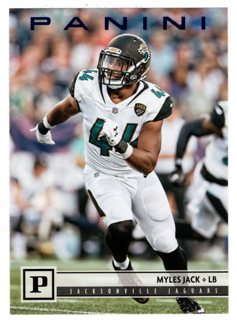 Myles Jack - Jacksonville Jaguars - Blue Knight (NFL Football Card) 2018 Panini # 137 Mint