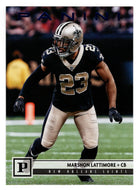 Marshon Lattimore - New Orleans Saints - Blue Knight (NFL Football Card) 2018 Panini # 209 Mint