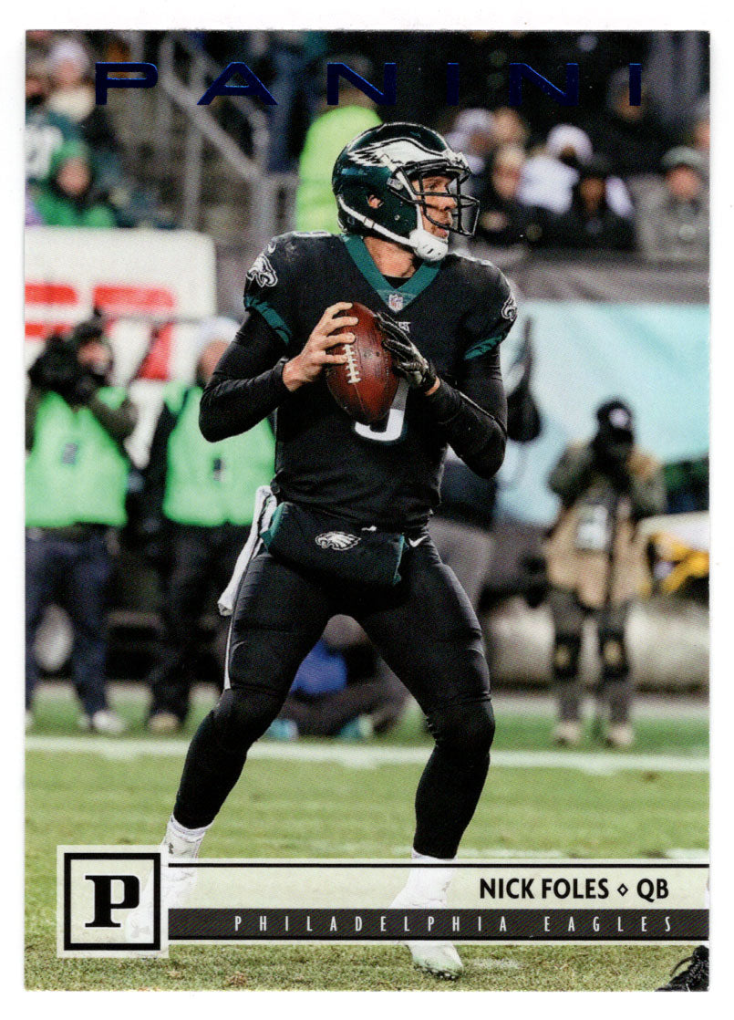 Nick Foles - Philadelphia Eagles - Blue Knight (NFL Football Card) 2018 Panini # 241 Mint