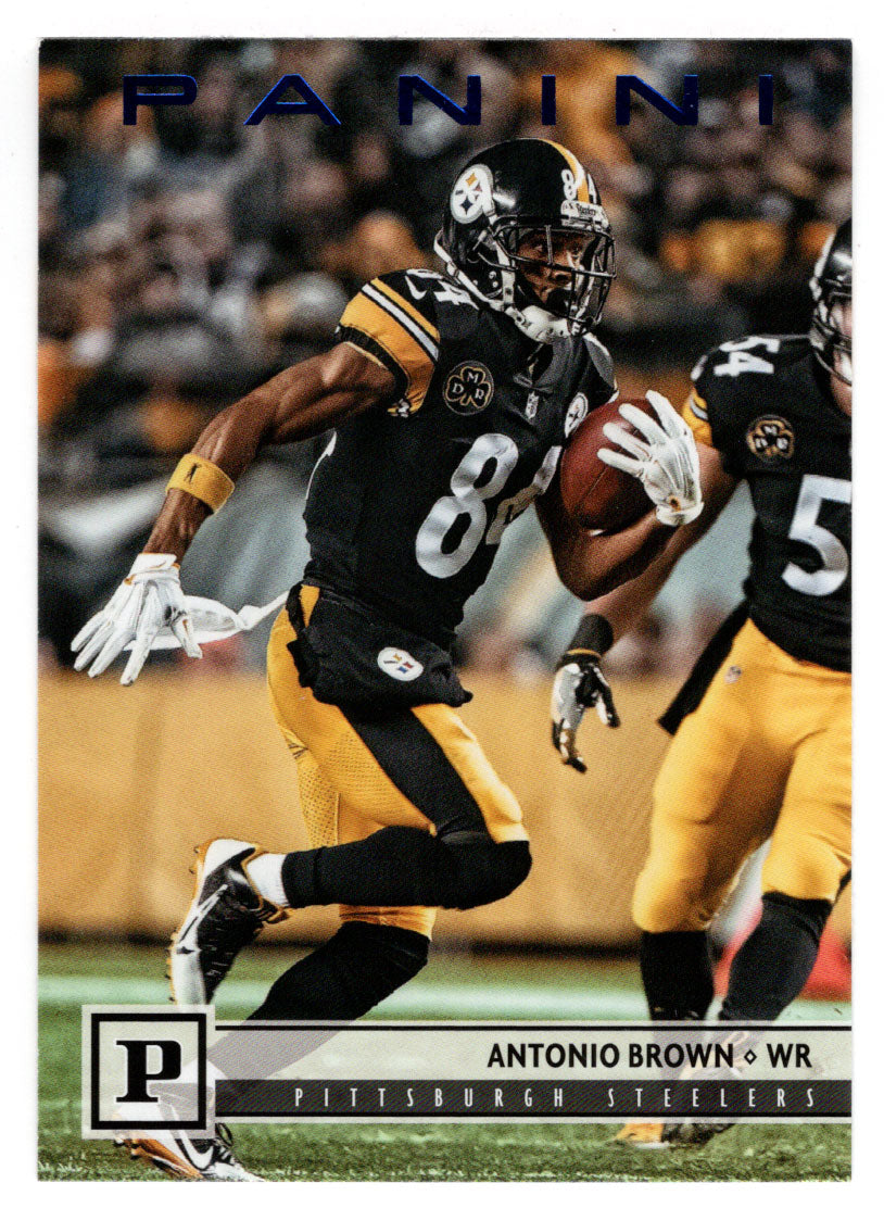 Antonio Brown - Pittsburgh Steelers - Blue Knight (NFL Football Card) 2018 Panini # 247 Mint