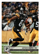 Antonio Brown - Pittsburgh Steelers - Blue Knight (NFL Football Card) 2018 Panini # 247 Mint