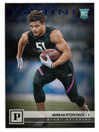 Minkah Fitzpatrick - Miami Dolphins - Blue Knight (NFL Football Card) 2018 Panini # 301 Mint