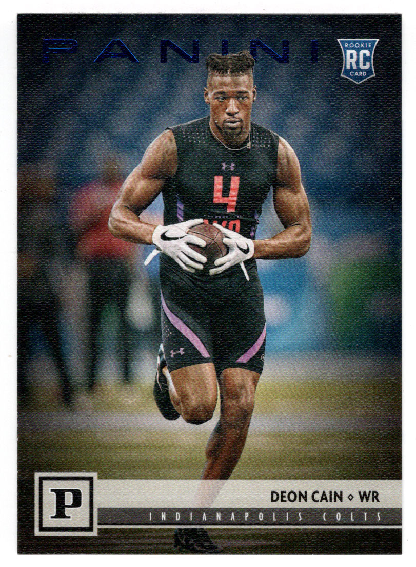 Deon Cain - Indianapolis Colts - Blue Knight (NFL Football Card) 2018 Panini # 330 Mint