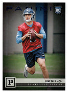 Luke Falk - Tennessee Titans - Blue Knight (NFL Football Card) 2018 Panini # 343 Mint