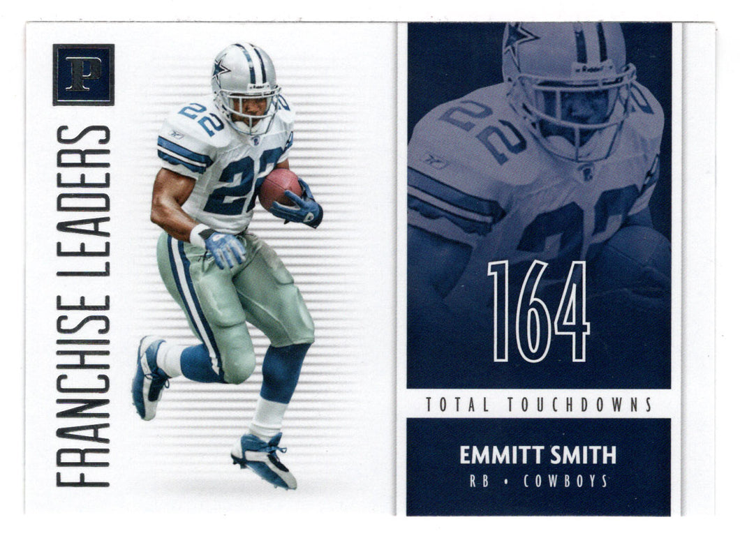 Emmitt Smith - Dallas Cowboys - Franchise Leaders (NFL Football Card) 2018 Panini # FL-ES Mint