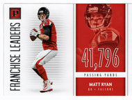 Matt Ryan - Atlanta Falcons - Franchise Leaders (NFL Football Card) 2018 Panini # FL-MR Mint