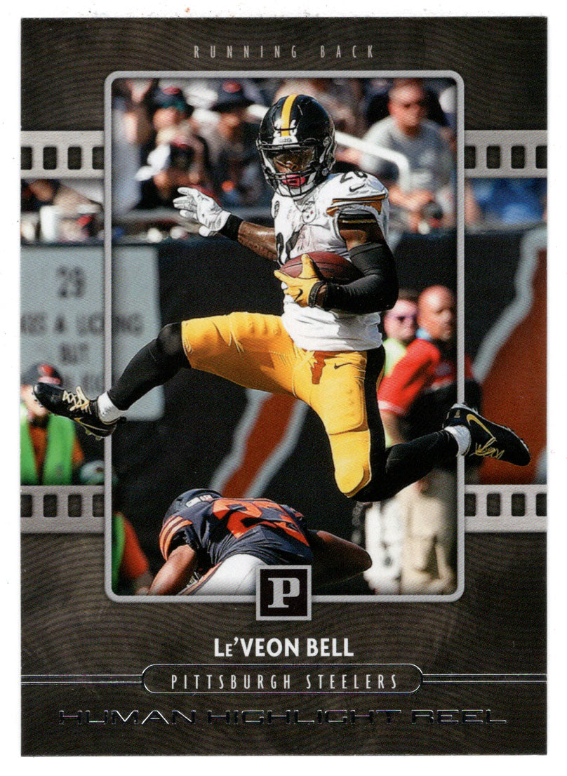 Le'Veon Bell - Pittsburgh Steelers - Human Highlight Reel (NFL Football Card) 2018 Panini # 6 Mint