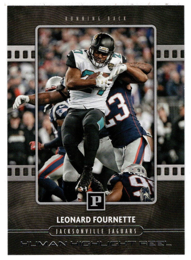 Leonard Fournette - Jacksonville Jaguars - Human Highlight Reel (NFL Football Card) 2018 Panini # 17 Mint