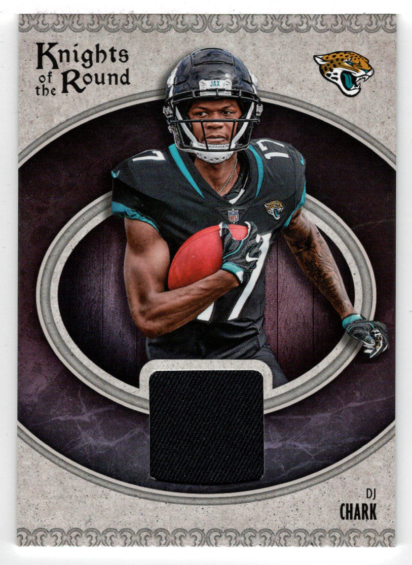 DJ Chark - Jacksonville Jaguars - Knights of the Round Rookie Memorabilia - Jersey (NFL Football Card) 2018 Panini # KR-DC Mint