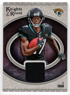 DJ Chark - Jacksonville Jaguars - Knights of the Round Rookie Memorabilia - Jersey (NFL Football Card) 2018 Panini # KR-DC Mint