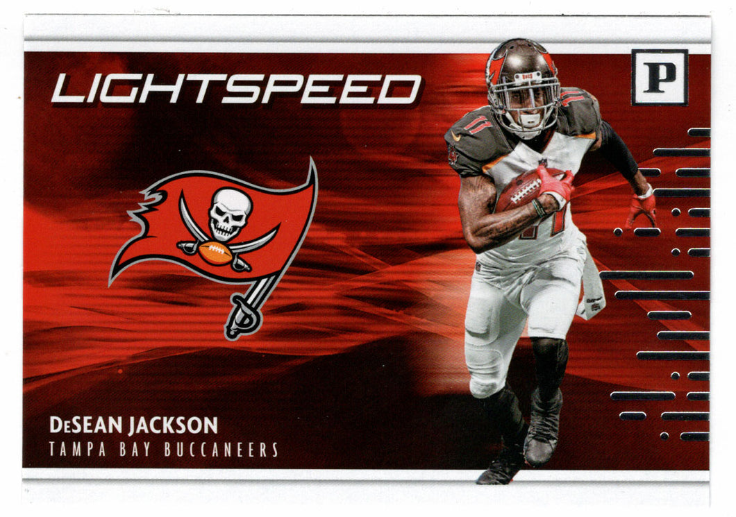 DeSean Jackson - Tampa Bay Buccaneers - Lightspeed (NFL Football Card) 2018 Panini # 5 Mint