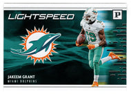 Jakeem Grant - Miami Dolphins - Lightspeed (NFL Football Card) 2018 Panini # 6 Mint