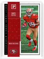 Dante Pettis - San Francisco 49ers - Quest Jumbo Rookie Memorabilia Jersey (NFL Football Card) 2018 Panini # QJ-DP Mint