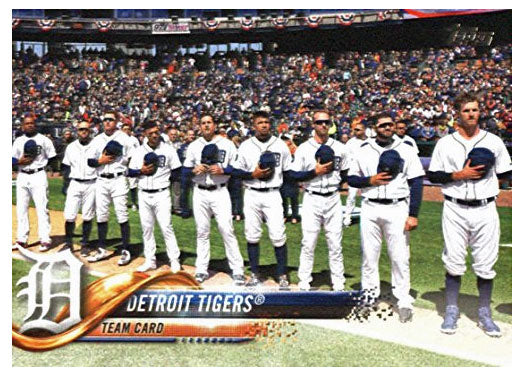 Detroit Tigers Team Card (MLB Baseball Card) 2018 Topps # 8 Mint