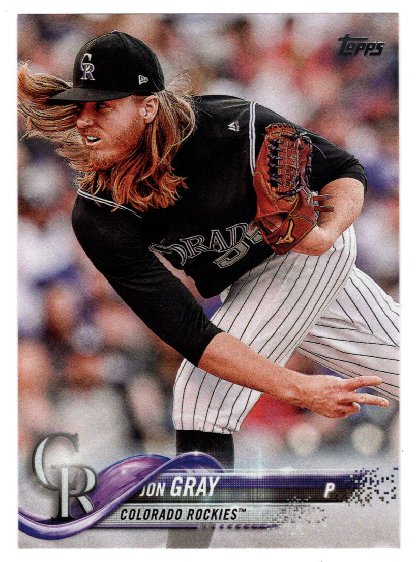 Jon Gray - Colorado Rockies (MLB Baseball Card) 2018 Topps # 9 Mint