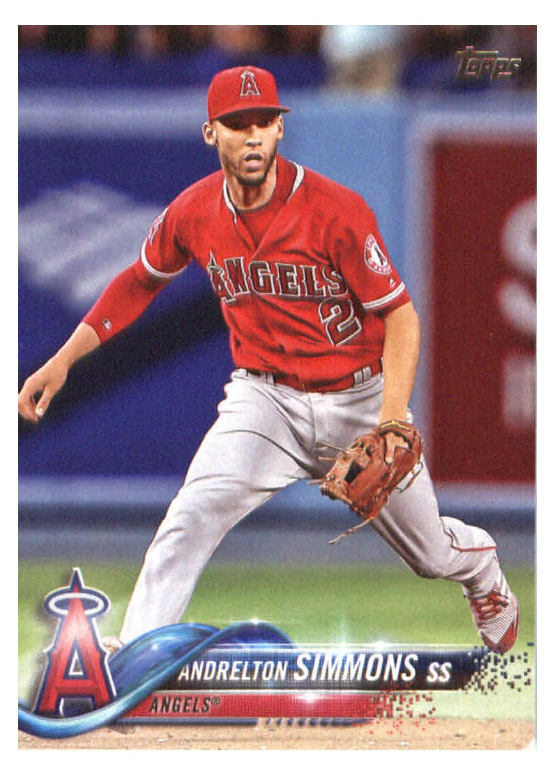Andrelton Simmons - Los Angeles Angels (MLB Baseball Card) 2018 Topps # 15 Mint