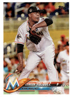 Edinson Volquez - Miami Marlins (MLB Baseball Card) 2018 Topps # 22 Mint