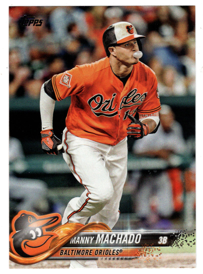 Manny Machado - Baltimore Orioles (MLB Baseball Card) 2018 Topps # 25 Mint