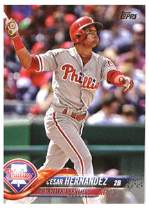 Cesar Hernandez - Philadelphia Phillies (MLB Baseball Card) 2018 Topps # 26 Mint