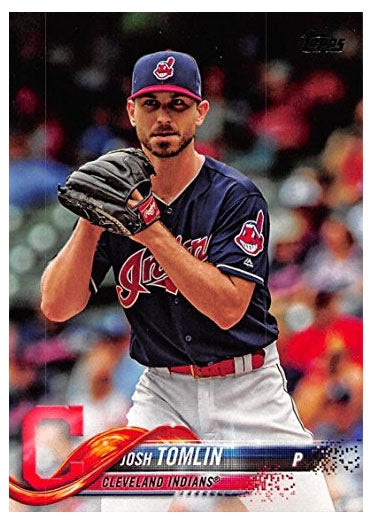 Josh Tomlin - Cleveland Indians (MLB Baseball Card) 2018 Topps # 27 Mint