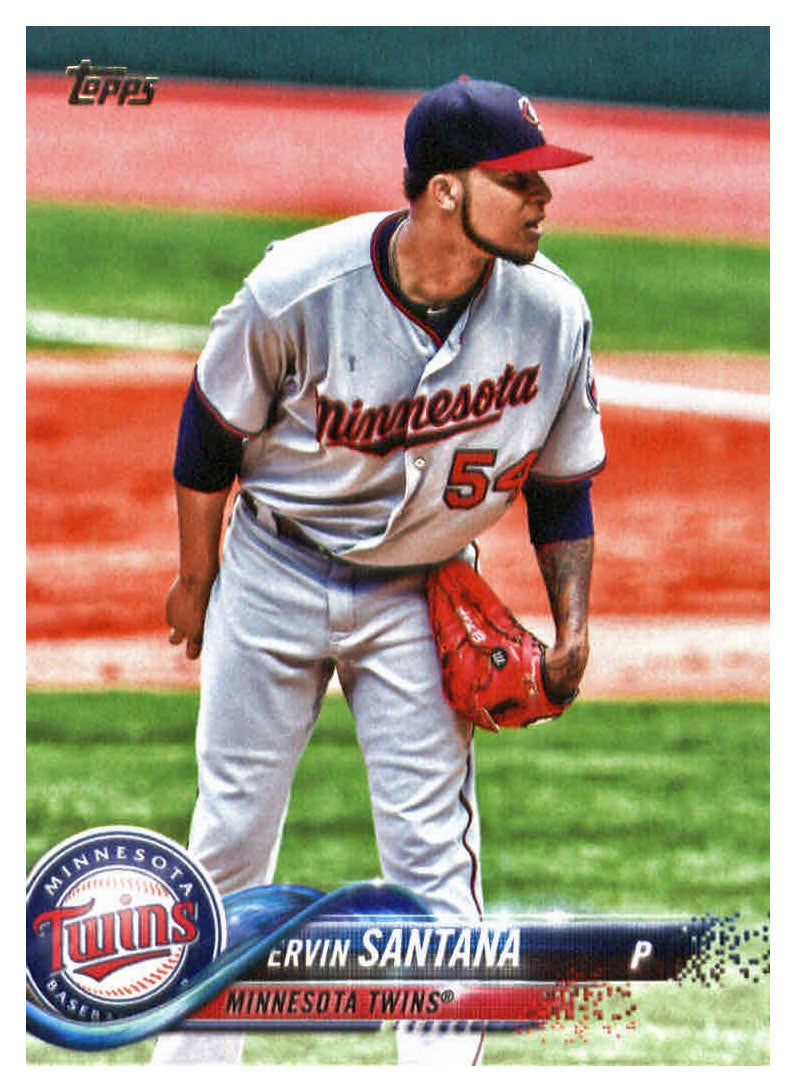Ervin Santana - Minnesota Twins (MLB Baseball Card) 2018 Topps # 49 Mint