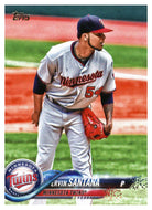 Ervin Santana - Minnesota Twins (MLB Baseball Card) 2018 Topps # 49 Mint