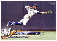Keon Broxton - Milwaukee Brewers (MLB Baseball Card) 2018 Topps # 61 Mint