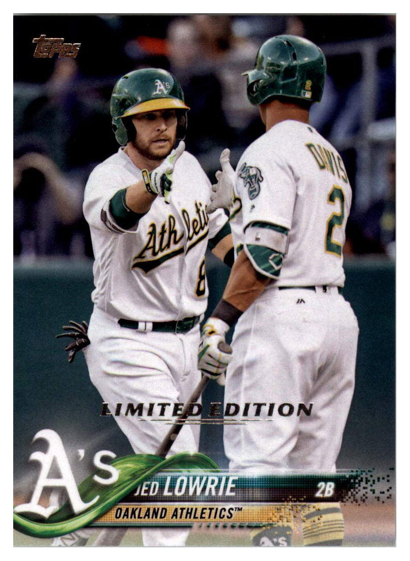 Jed Lowrie - Oakland Athletics (MLB Baseball Card) 2018 Topps # 69 Mint
