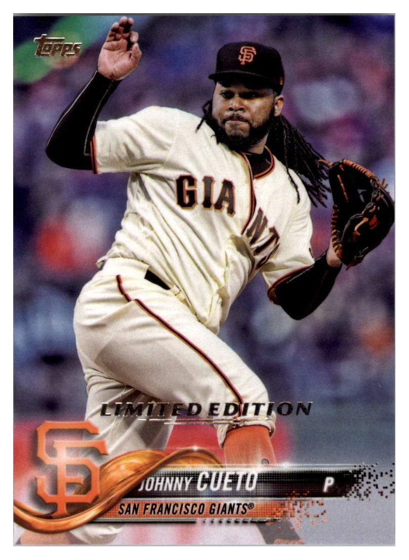 Johnny Cueto - San Francisco Giants (MLB Baseball Card) 2018 Topps # 70 Mint
