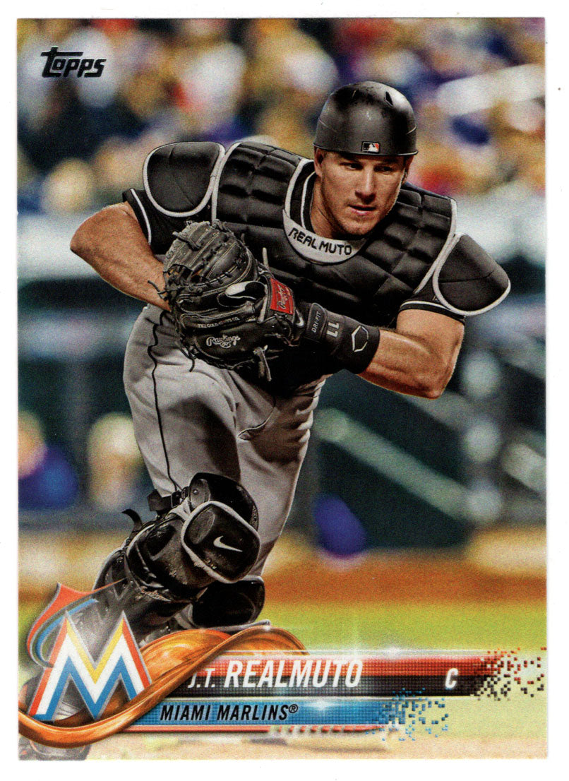 J.T. Realmuto - Miami Marlins (MLB Baseball Card) 2018 Topps # 79 Mint
