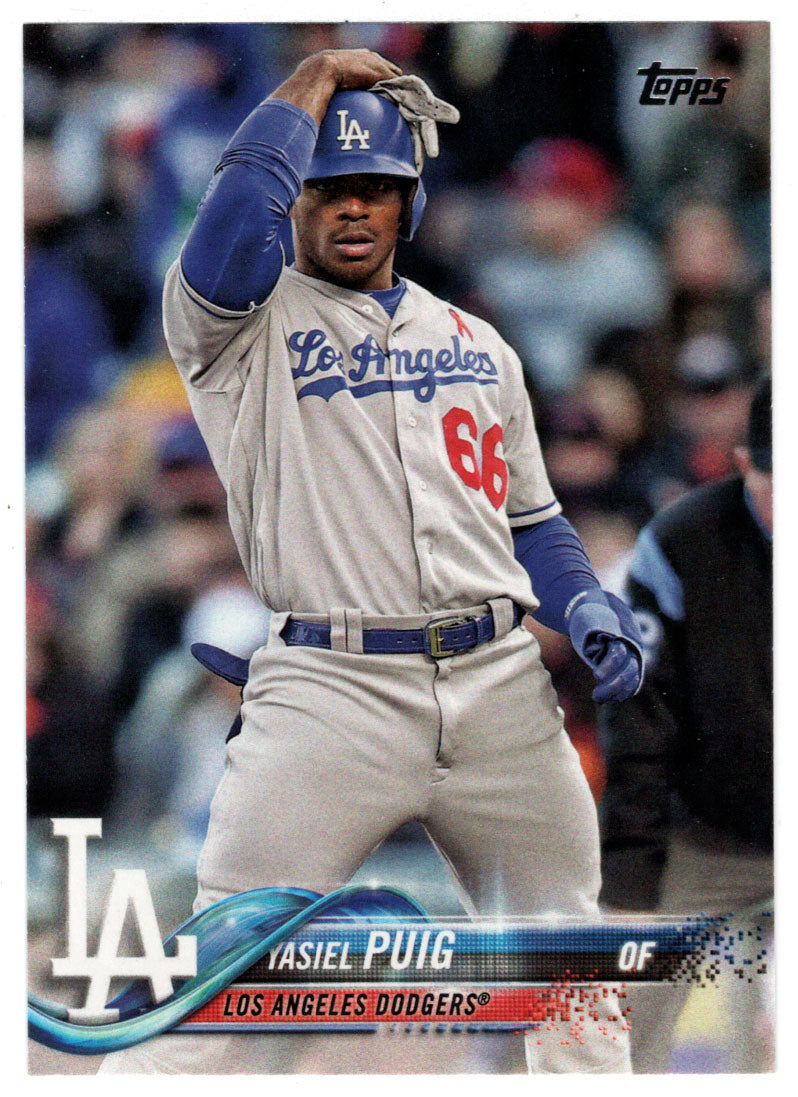 Yasiel Puig - Los Angeles Dodgers (MLB Baseball Card) 2018 Topps # 89 Mint