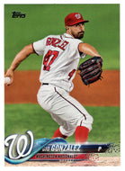 Gio Gonzalez - Washington Nationals (MLB Baseball Card) 2018 Topps # 113 Mint