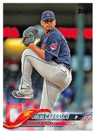 Carlos Carrasco - Cleveland Indians (MLB Baseball Card) 2018 Topps # 120 Mint